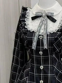Kawaii Patchwork Dress for Women Chic