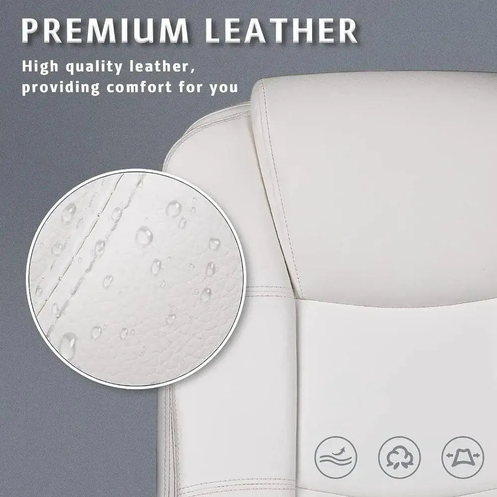 Office Desk Chair High Back Ergonomic White Computer