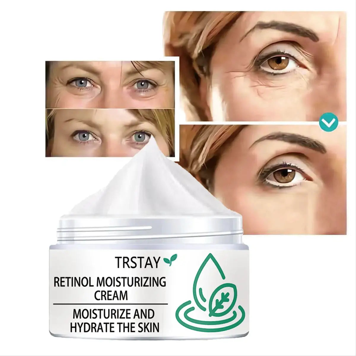 Cream Eye Firming Anti-Aging Lifting Moisturizing Cream Whitening Facial Cream Removing Fine Lines Nourishing Serum Skin Care