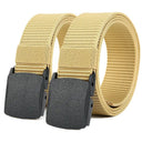 Men Tactical Belt - Heavy Duty Auto Lock
