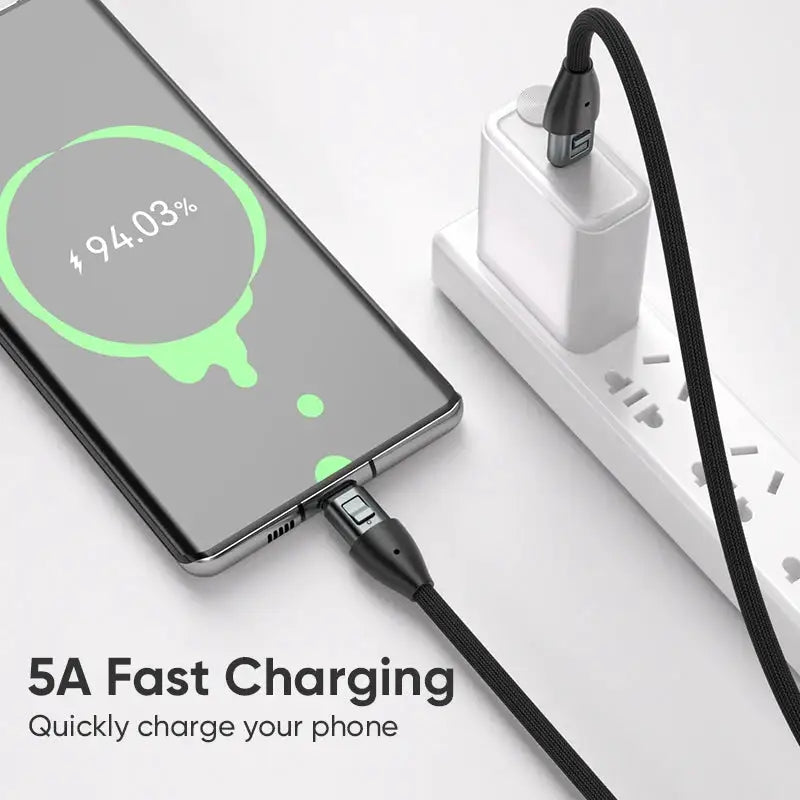 USB C Cable - Braided Fast Charge — product view 4