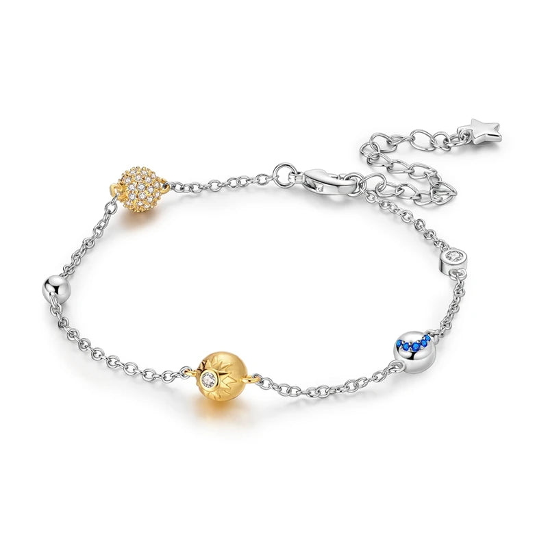 Bracelet Sterling Silver Basic Braided