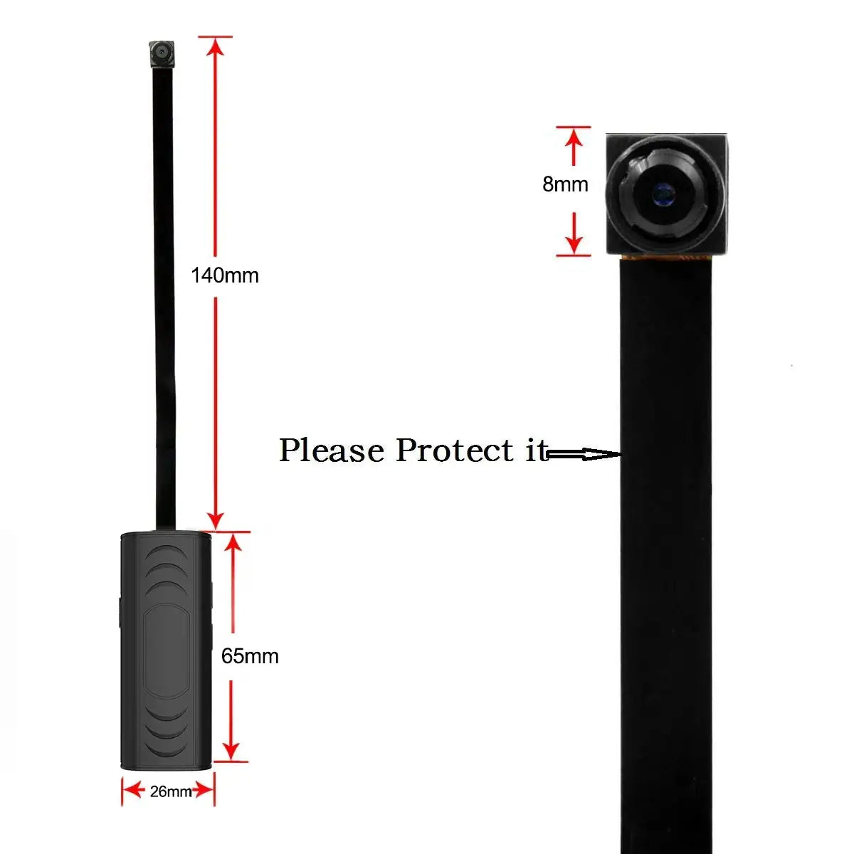 Mini Portable Remote WIFI Camera Small Compact Portable Surveillance Cam for Home Security