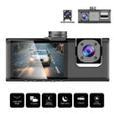 Comprehensive 3-Channel Car Dash Camera for Driver