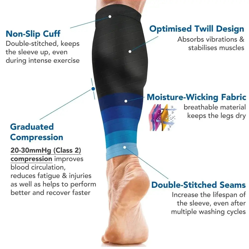 Ultimate Compression Calf Sleeves 20To30mmHg For Running