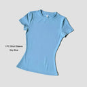 Comfort Fit Seamless Yoga Top For Gym