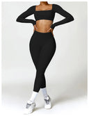 Yoga Suit Sports Set Women Quick-Drying Gym Set 2PCS