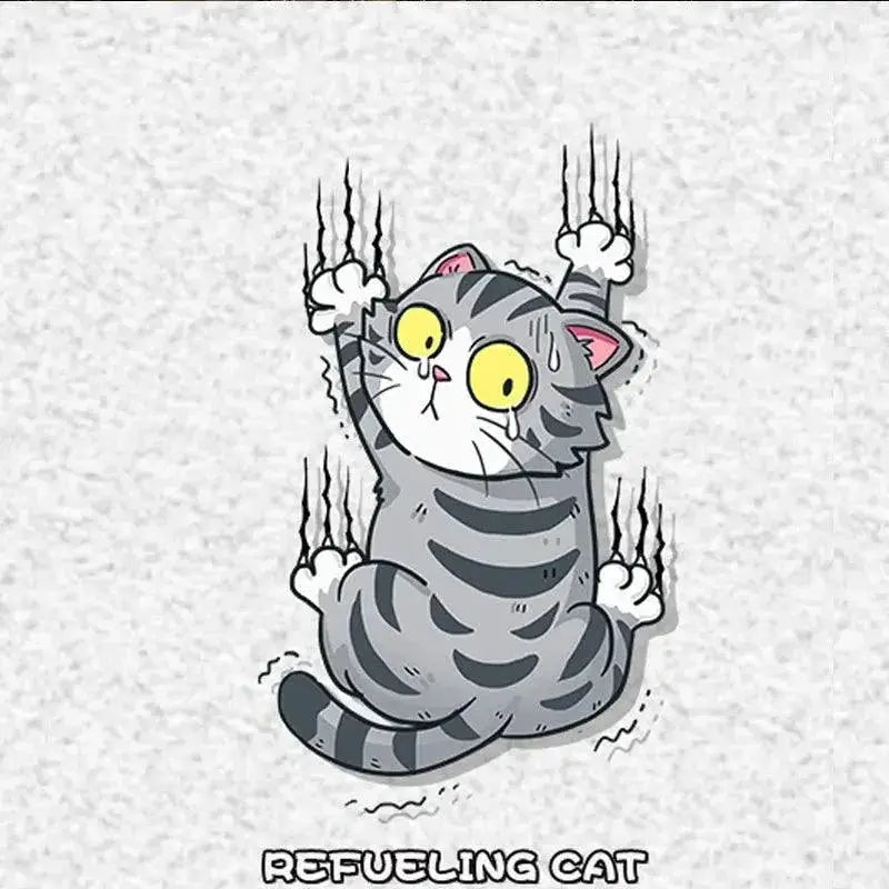 Funny Climbing Cat Car Stickers Creative Animal Decals