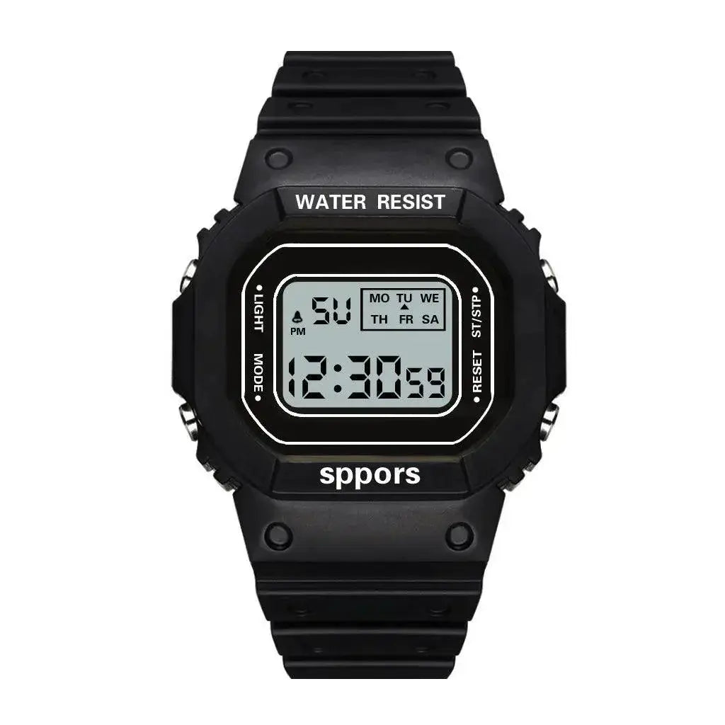 YIKAZE LED Sports Watch Waterproof Fitness Timepiece