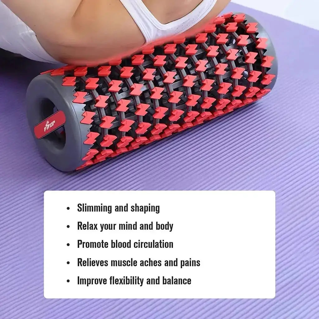 High-Quality Retractable Yoga Foam Roller for Muscle Therapy - OurLum.com