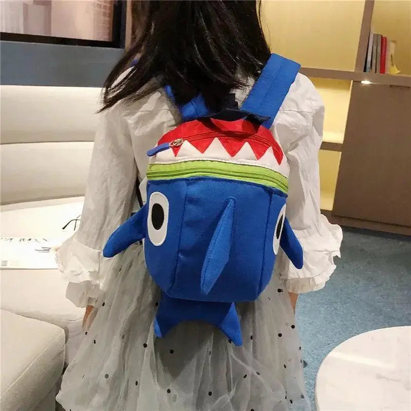 Infant Shark Safety Harness Backpack for Kids Cute Design