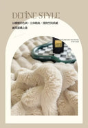 Soft Rabbit Plush Sofa Blanket for Home