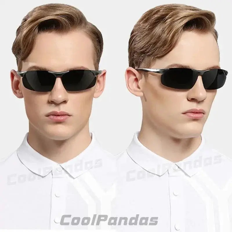Men's Aluminum Polarized Photochromic Driving Sunglasses