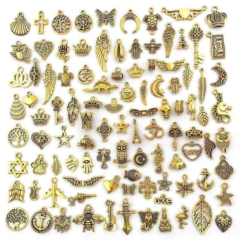 Animal Charm Beads Set DIY Crafters Dream Kit Creative Fun - OurLum.com