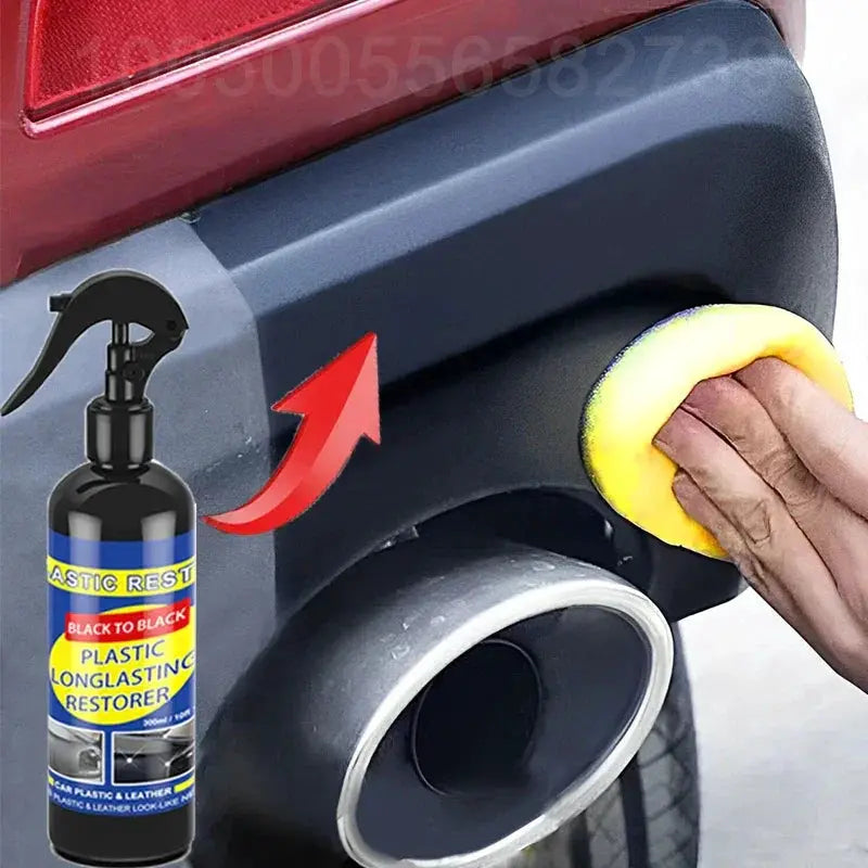 Back To Black Car Plastic Restorer Auto Polish Gloss Finish - OurLum.com