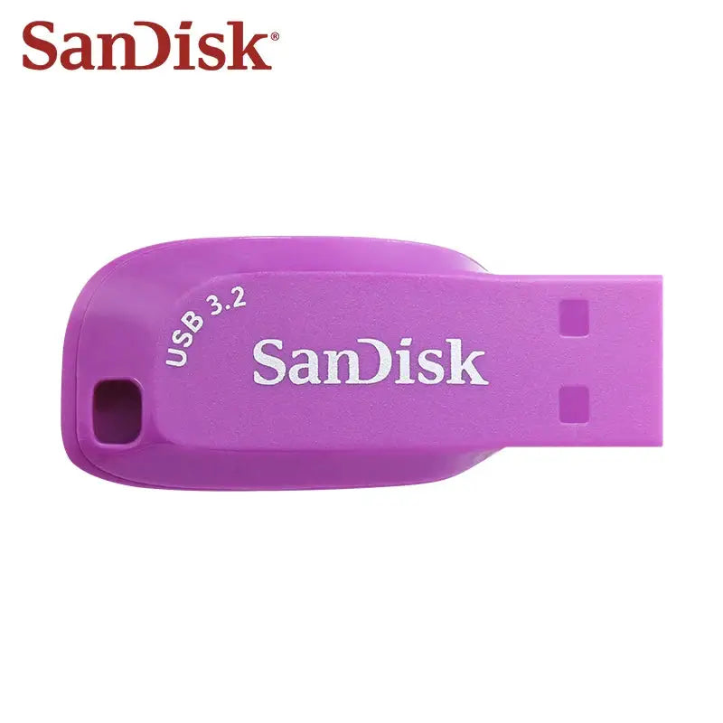 SanDisk USB 3.2 Gen1 CZ410 Ultra Shift Flash Drive 128GB 64GB 32GB Universal Serial Bus Read 100 MB/s Memory Stick Pendrive