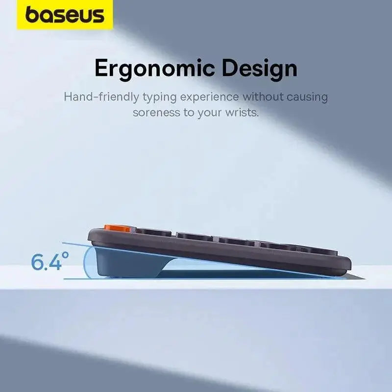 Baseus Bluetooth Wireless Keyboard Silent Multi Device