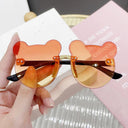 Adorable Cartoon Bear Sunglasses for Kids UV400 Protection