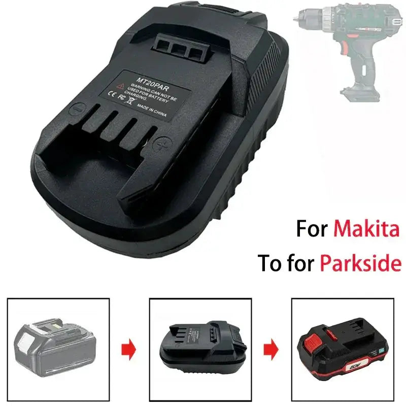 Battery Adapter Converter For Makita Milwaukee Bosch 18V 20V