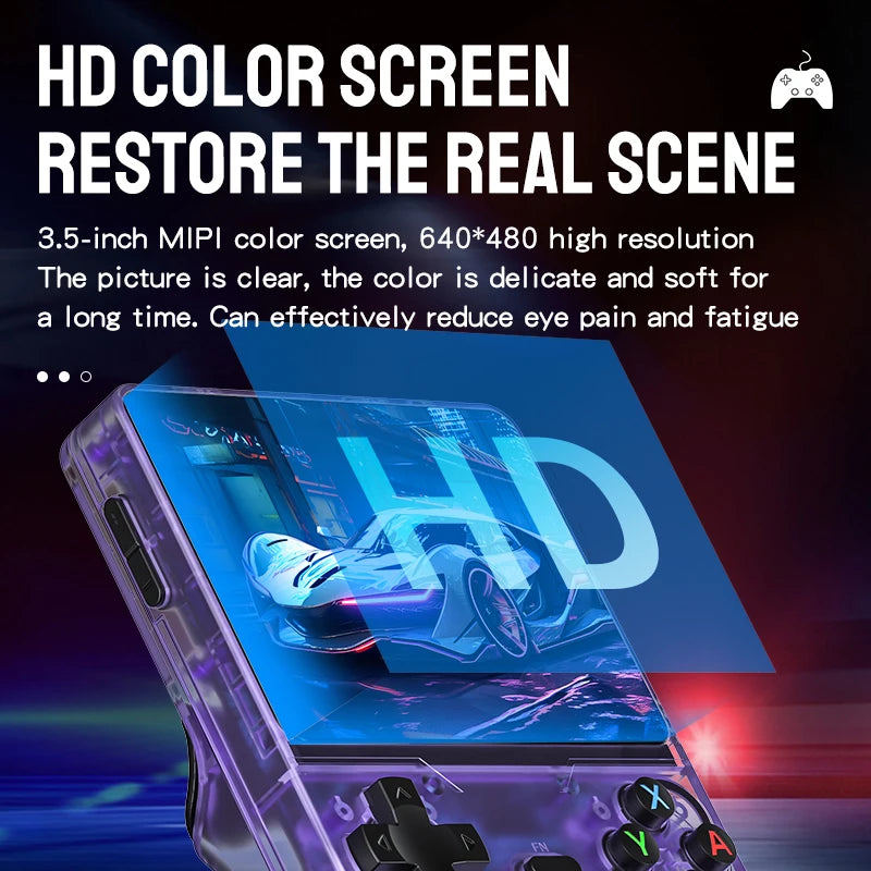 RX6S HD Handheld Game Console