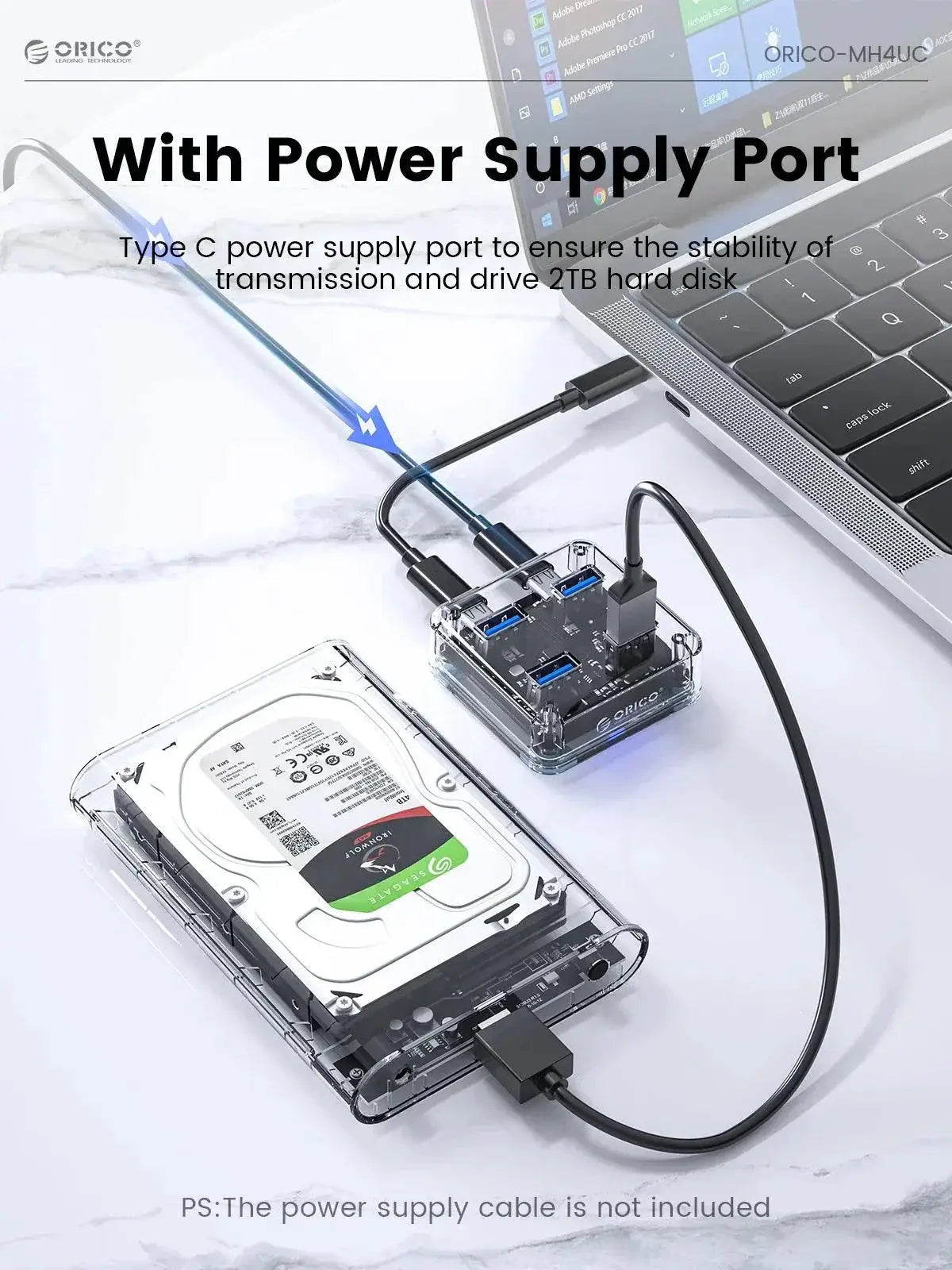 Orico USB C Hub Expansion for Lightning Fast Data Transfer