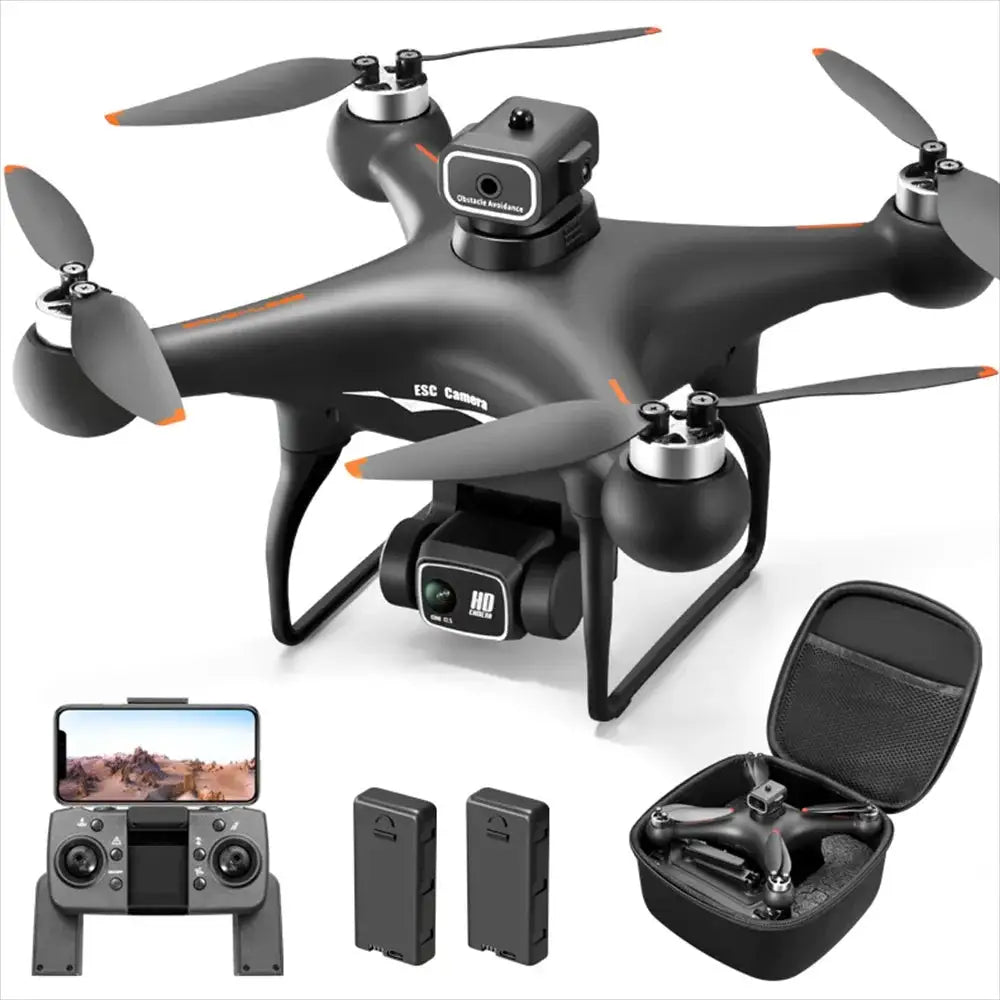 2026 Newest S116 MAX Brushless RC Drone with Dual Camera, WiFi FPV, Optical Flow Positioning, 360 Obstacle Avoidance, One Key Takeoff Landing, Altitude Hold, Foldable, Carry Bag Included, Long Flight Time, Gift for Adults