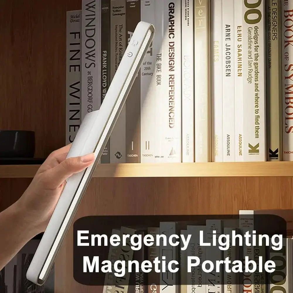 Magnetic LED Desk Lamp USB Rechargeable Adjustable Light