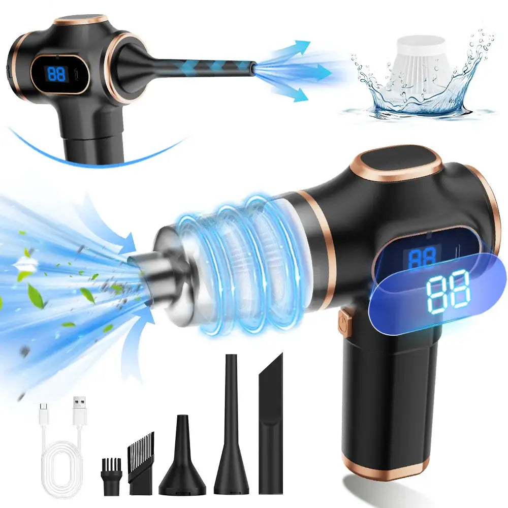 Compact Abs Wireless Car Vacuum — product image 2