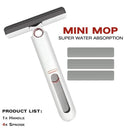 Mini Mop: Efficient Self-squeezing Floor Wash Tool for Easy Cleaning