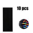 Colored Black Wood Pencils 7 In 1 Rainbow Drawing Kit