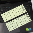 Illuminate Your Keyboard: Luminous Multilingual Stickers