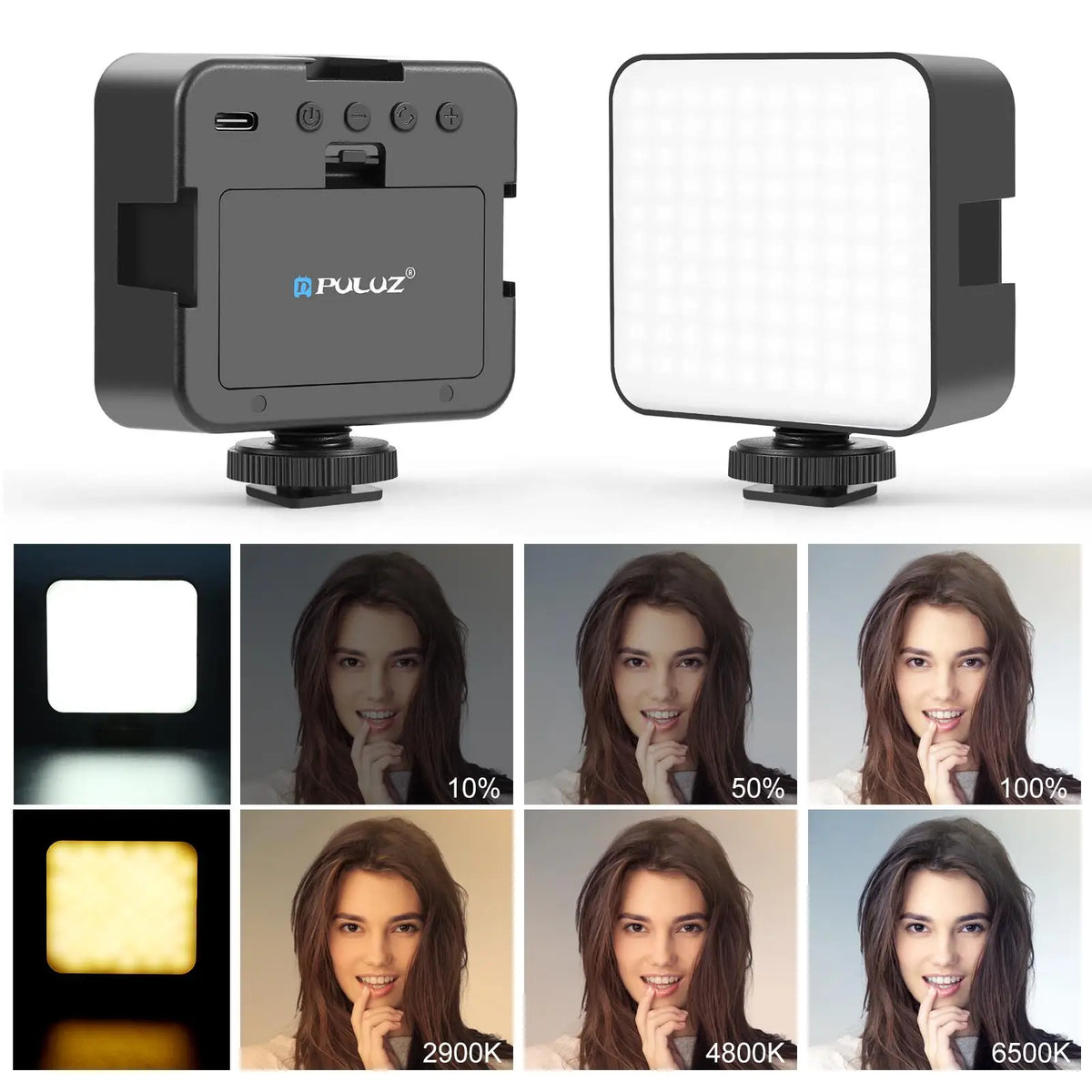 Puluz Led Color Temperatures Adjustable