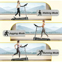 Foldable Incline Walking Pad Treadmill 3 HP Quiet Cardio Machine