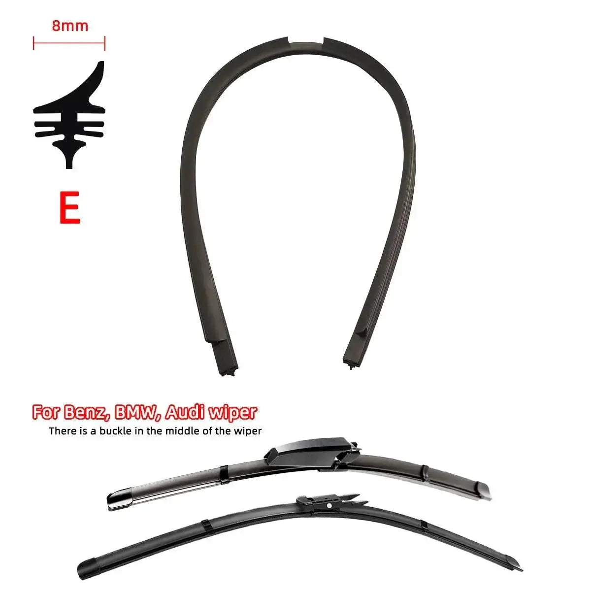 Car Wiper Blade Refills All Season Replacement Kit