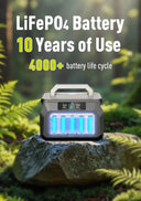 Quiet 800W Portable Power Station