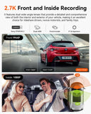 Vantrue Dash Cam Front Inside