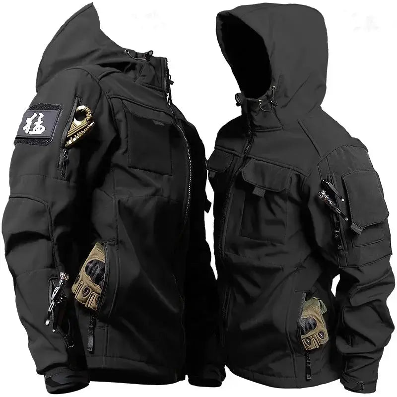 Outdoor Tactical Set Men Military Jacket Pants Winter Suit