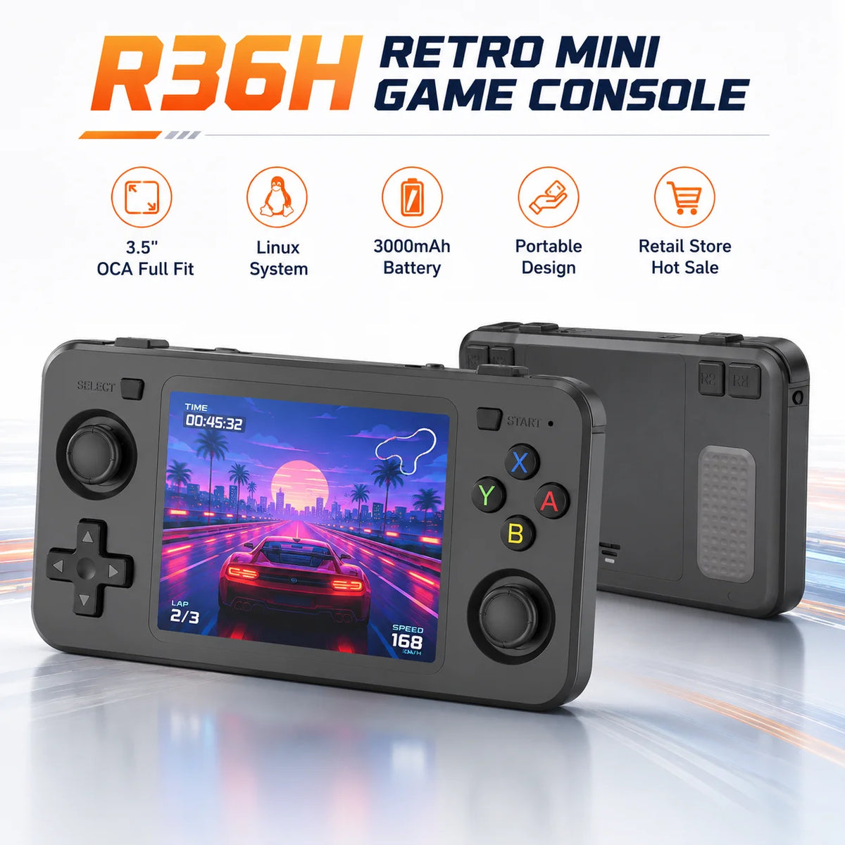 R36H Retro Handheld Console Open-Source