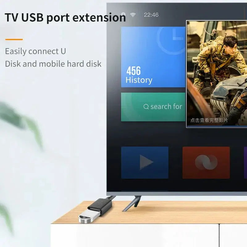 USB 2.0 Extension Cable Mini USB Extender Cord Fast Data