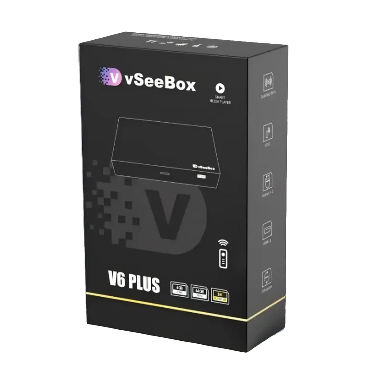 VSeeBox V6 Plus Android TV Box 4GB 64GB — product view 6