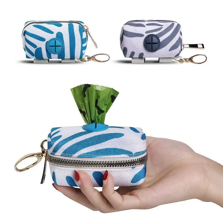Pet Waste Bag Dispenser Outdoor Poop Holder Portable