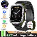 Military Smart Watch - Rugged Outdoor Use GPS