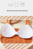 Crop Top with Built-In Bra for Women