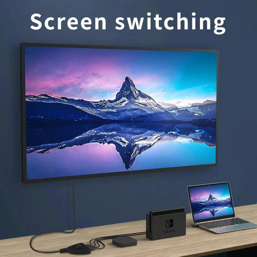 HDMI Switch KVM Splitter 4K 3D Home Hub Device Pro