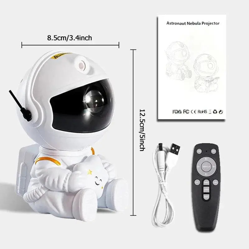 Star Projector Galaxy Night Light Astronaut Nebula Gifts