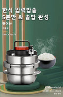 Electric Pressure Cooker for Quick Rice Meals