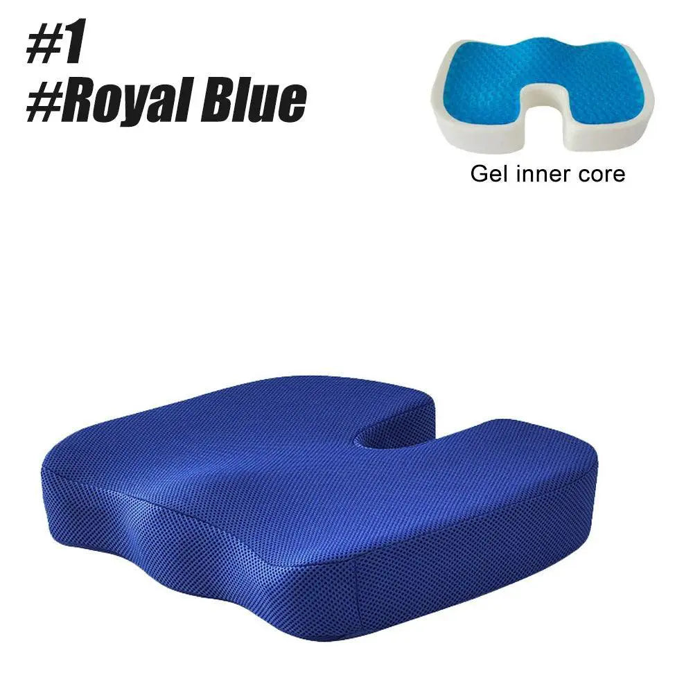 Orthopedic Gel Memory Foam U Shape Seat Cushion Pain Relief