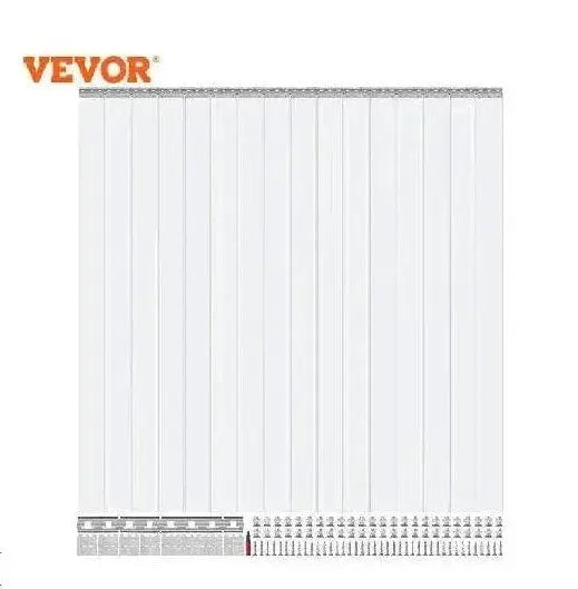 VEVOR PVC Door Strip Curtain Windproof Transparent Screen