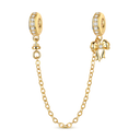 Gold Series Charm Bead Sterling