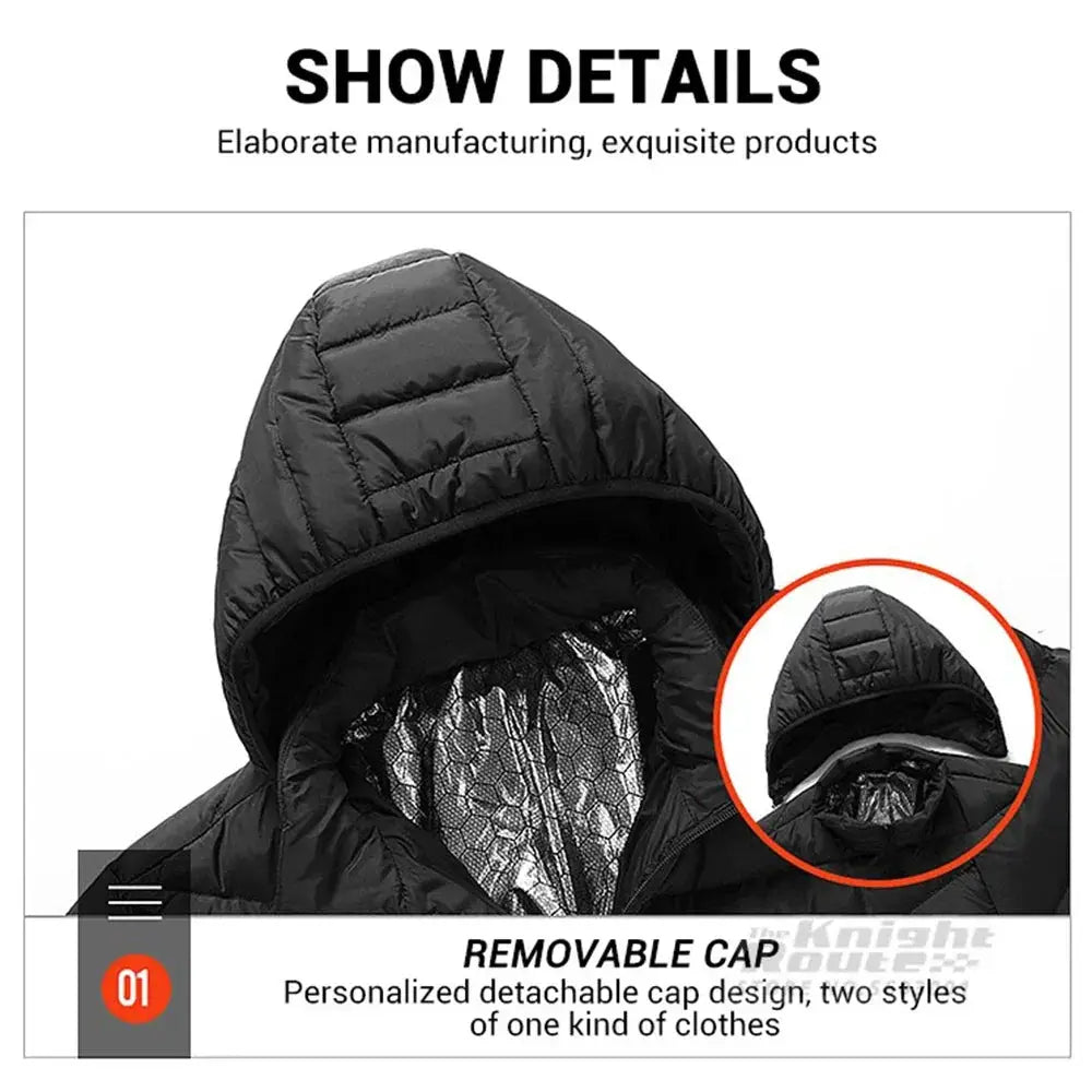 21 Areas Heated Jacket USB Electric Coat For Men And Women